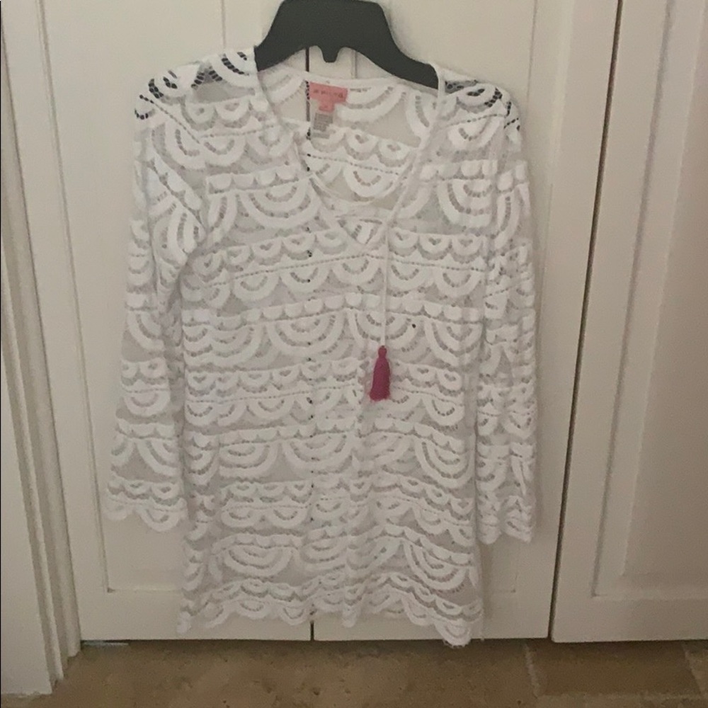 Pily Q Girls lace Coverup